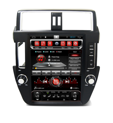 Головное устройство 12 дюймов TOYOTA LC PRADO 150 2009-2013 Android 6.0 CARMEDIA SP-12108-T8 tesla-style