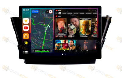 Штатная магнитола Toyota Prius A 2011-2014 дорестайл (Alpha) на Android 10, DSP, 4G, IPS, Carplay - Cardrox CD-4363-13 (11-13 дюймов)