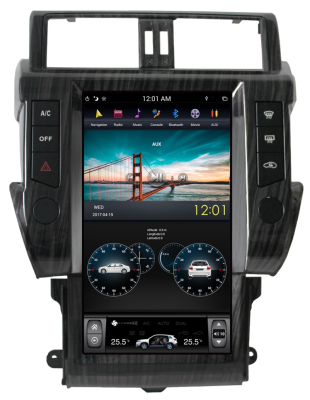 Магнитола Tesla для Toyota Land Cruiser Prado 150 2013-2016 на Android 4.4 CARMEDIA ZF-1801