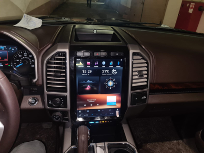 Магнитола Tesla для Ford F150 2015-2019 SYNC 2 климат Android 11 - Carmedia ZF-1306H-S2-Q6