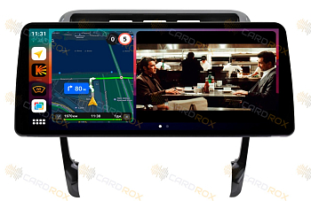 Штатная магнитола Porsche Cayenne 2002 - 2010 (на авто без усилителя) (для авто без усилителя) на Android 10, DSP, 4G, IPS, Carplay - Cardrox CD-4380-12 (12 дюймов)