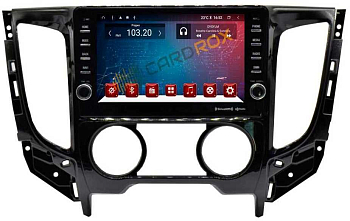 Штатная магнитола Mitsubishi L200 2015-2020 кондиционер на Android 10 CARDROX FD-4284-TS10-6-128