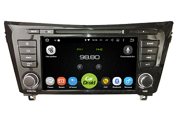 Штатная магнитола Roximo CarDroid RD-1202D для Nissan Qashqai 2, X-Trail 3, 2014 (Android 10) DSP