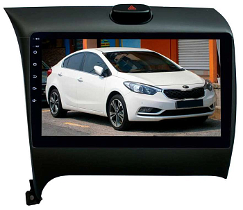 Штатная магнитола для Kia Cerato с 2013 года LeTrun 1868-3150 9 дюймов (крутилки) NS 2+16 Gb MTK-L Android 10.x DSP ++