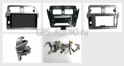 Штатное головное устройство Android 5.1 Newsmy NM-7116 для TOYOTA Land Cruiser Prado 150 2013-2016