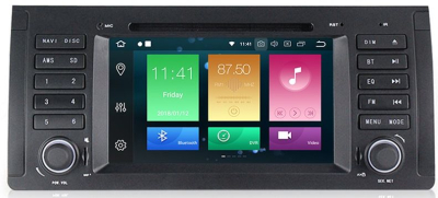 Штатная автомагнитола BMW X5 2000-2006 (E53), 5-я серия 1996-2003 (E39), 7-я серия 1994-2001 (E38) Carmedia MKD-B739-P5 Android 10 DSP