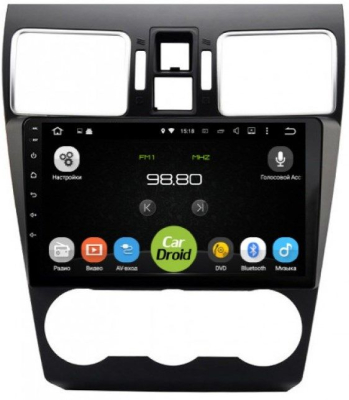 Штатная магнитола Roximo CarDroid RD-3402F для Subaru Forester 2015-2018 (Android 10) DSP