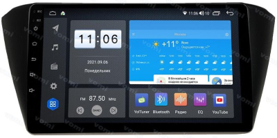 Штатная магнитола VOMI ZX599R9-7862-LTE для Skoda Fabia NJ 09.2014-04.2022 на Android 10