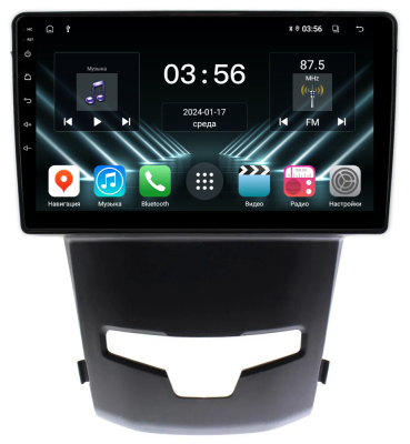 Штатная магнитола для SsangYong Actyon II 2013-2021 на Android 13 - FarCar (D/DX355M)