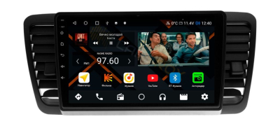 Штатная магнитола Subaru Outback / Legacy 2003-2009 левый руль на Android 11, DSP, 4G, IPS / QLED 2K, Carplay - Cardrox CD-4369