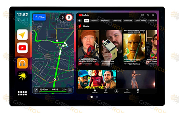 Штатная магнитола Kia Sportage 2021+ на Android 10, DSP, 4G, IPS, Carplay - Cardrox CD-4848-13 (11-13 дюймов)