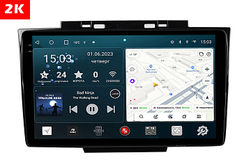 Автомагнитола штатная с 2K экраном RedPower 71114 Slim на Android 10 для Great Wall Hover H3 (07.2010-06.2014), H5 (02.2011-07.2016) глянец