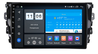 Штатная магнитола VOMI ZX449R10-7862-LTE для Zotye T600 2014+ на Android 10