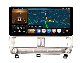 Штатная магнитола 12-14,6" для Toyota Land Cruiser Prado 150 2017+ на Android 12 (11) LUX ONE - Carmedia KP-T1211FW Штатная магнитола 12-14,6" для Toyota Land Cruiser Prado 150 2017+ на Android 12 (11) LUX ONE - Carmedia KP-T1211FW