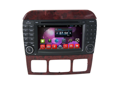 Штатное головное устройство MERCEDES S-класс 1998-2005 (W220) на Android 8.1 CARMEDIA KR-7105-T8