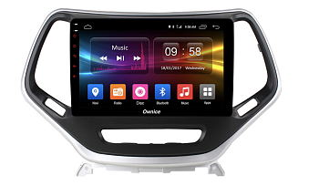 Штатная магнитола для Jeep Cherokee 2014+ на Android 12 (14), (QLED/2K) - Carmedia OL-1253-NPQU
