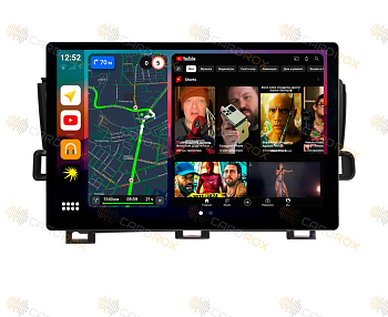 Штатная магнитола Toyota Prius 30 2009-2015, правый руль, черная на Android 10, DSP, 4G, IPS, Carplay - Cardrox CD-4139-13-RB (11-13 дюймов)