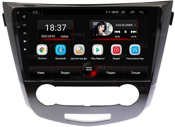 Штатная магнитола VOMI AK387R10-MTK Nissan Qashqai J11 2014+ кондиционер на Android 10