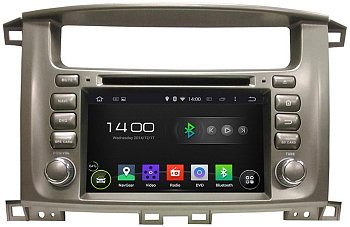 Штатная автомагнитола Android 9.0 Carmedia KD-7020-P30 для Toyota Land Cruiser 100 2002-2008