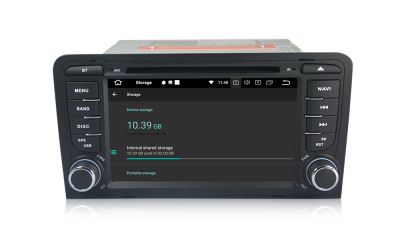 Штатное головное устройство Audi AUDI A3, S3, RS3  2003-2011 на Android 10 Carmedia MKD-A789-P30