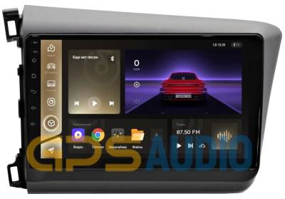 Штатная магнитола Teyes CC3 4+64Гб для Honda Civic FB (седан) 2012-2015 на Android 10 (4/64Гб)