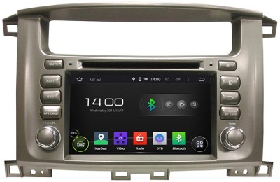 Штатная автомагнитола Android 9.0 Carmedia KD-7020-P30 для Toyota Land Cruiser 100 2002-2008