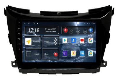 Автомагнитола штатная с 2K экраном RedPower 71311 Slim на Android 10 для Nissan Murano Z52 (2015+) без кругового обзора