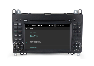 Штатное головное устройство Mercedes-Benz A класс, B класс, Viano, Vito, Sprinter на Android 10 Carmedia MKD-M787-P6N