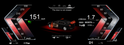 Приборная панель для BMW 7 серии E65/E66 (2004-2008) - Radiola RDL-1303