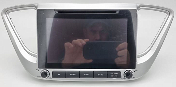 Штатное головное устройство для HYUNDAI Solaris 2017+ на Android 10 Carmedia KR-8122-S10