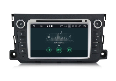 Штатная автомагнитола Mercedes Smart Fortwo, Forfour 2011-2014 Carmedia MKD-M794-P6 Android 10 DSP