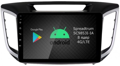 Штатная магнитола Roximo 2K / RI-2010 для Hyundai Creta на Android 12 (8/128Gb)