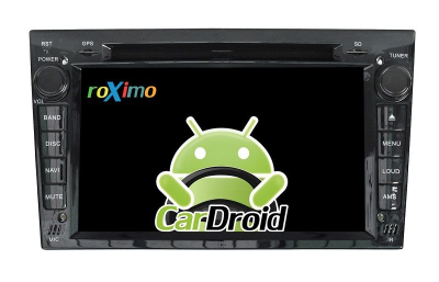 Штатная магнитола Roximo CarDroid RD-2801DB для Opel Astra, Vectra, Corsa 2004-2011 (Android 8) DSP в трех цветах