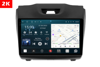 Автомагнитола штатная с 2K экраном RedPower 71230 Slim на Android 10 для Chevrolet TrailBlazer 2 (2012-2015), Isuzu D-MAX 2 (2012-2021) Автомагнитола штатная с 2K экраном RedPower 71230 Slim на Android 10 для Chevrolet TrailBlazer 2 (2012-2015), Isuzu D-MAX 2 (2012-2021)