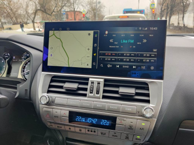 Магнитола для Toyota Land Cruiser Prado 150 2017+ на Android 12 - Carmedia ZH-T1211