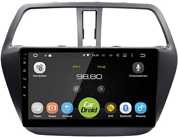 Штатная магнитола CarDroid RD-3501F для Suzuki SX4 2, 2016- (Android 10)