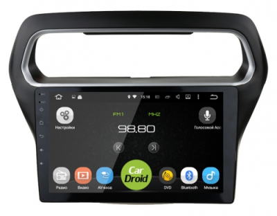 Штатная магнитола CarDroid RD-1714F для Ford Escort (Android 10)