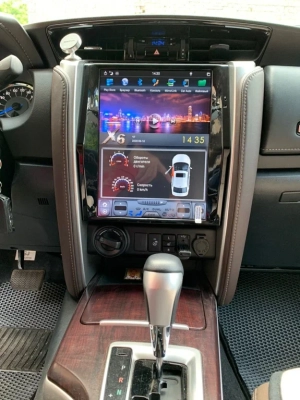 Магнитола Tesla для Toyota Hilux, Fortuner 2011-07.2015 на Android - Carmedia ZF-1238-Q6