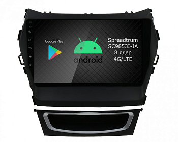 Штатная магнитола Roximo 2K / RI-2019-N15 для Hyundai SantaFe 3 Navi, 2015-2017 (авто с навигацией) на Android 12 (8/128Gb)