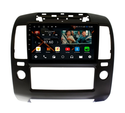 Штатная магнитола Nissan Navara 2005-2010 на Android 11, DSP, 4G, IPS / QLED 2K, Carplay - Cardrox CD-4325