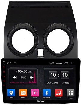 Штатная магнитола Ownice G10 S9662-2E для Nissan Qashqai 2007 (Android 8.1.0)