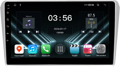 Штатная магнитола для Toyota Avensis 2003-2009 на Android 13 - FarCar (D/DX3049M серебро)