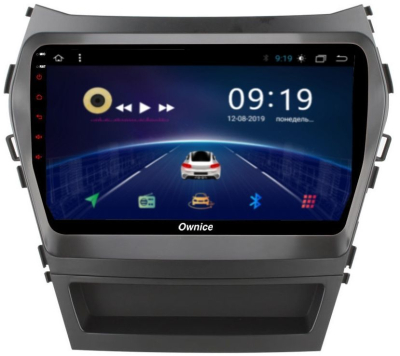 Штатная магнитола Ownice G50 S9703T для Hyundai SantaFe 3 (Android 7.1)