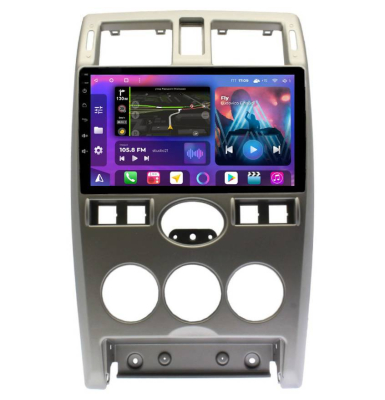 Штатная магнитола для Lada Priora 2007-2013 (цвет: серебро) на Android 13, QLED/2K, 4G - FarCar S500 Plus (3112M серебро)