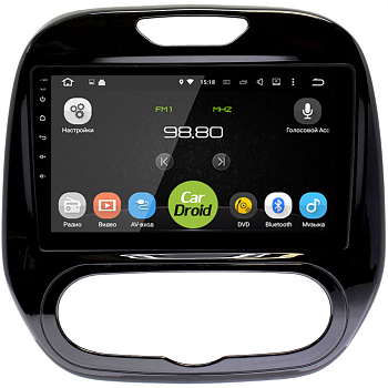 Штатная магнитола CarDroid RD-3004FM для Renault Kaptur (Android 10)