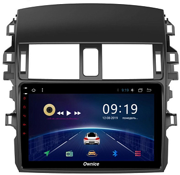Штатная магнитола Ownice G50 S9605T для Toyota Corolla E150 (Android 7.1)