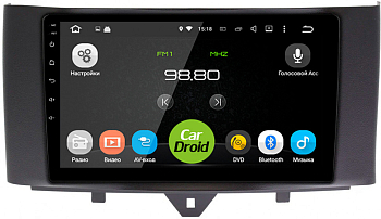 Штатная магнитола Roximo CarDroid RD-2508F для Smart Fortwo 2, 2011-2015 (Android 10) DSP