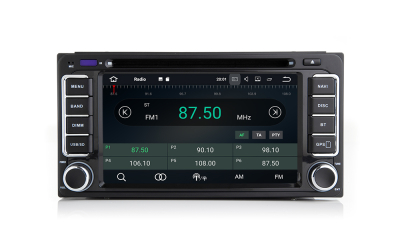 Штатное головное устройство Toyota универсальное на Android 10 Carmedia MKD-T610-P30