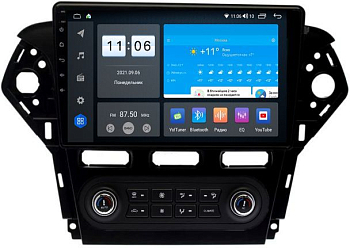 Штатная магнитола VOMI ZX483R10-7862-LTE-4-64 для Ford Mondeo 2007-2010 (с блоком климата) на Android 10