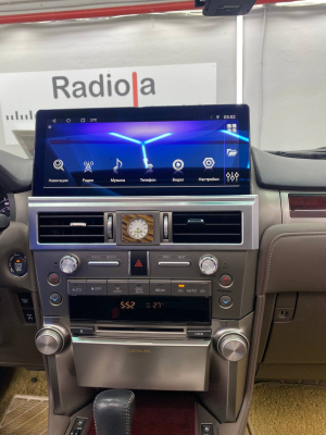 Монитор 12,3" Lexus GX 2010-2021 на Android 13 - Radiola RDL-LEX-GX